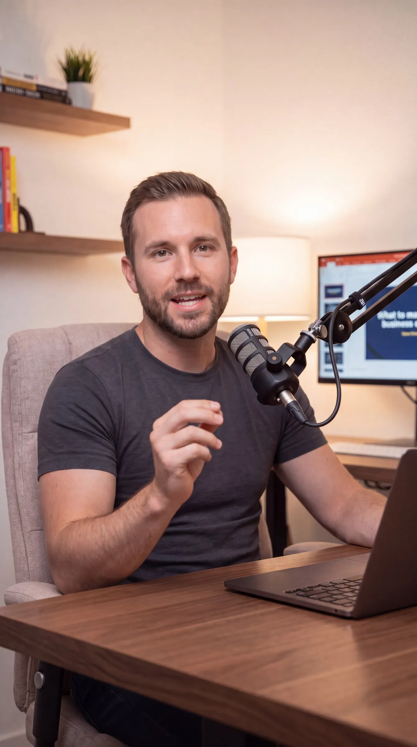 Ai avatar for Podcast / Online Business Coach